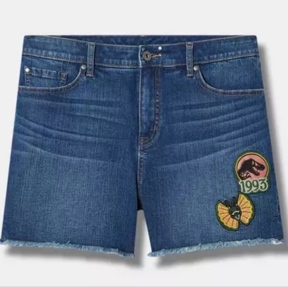 torrid Pants - NWT Universal Jurassic Park Mid Rise Shorts